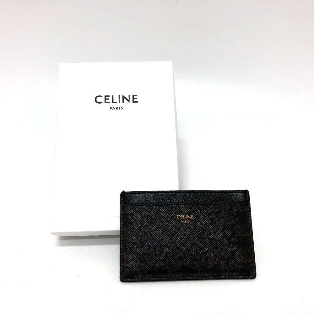 CELINE Card Case 10B702BQ4.38NO PVC / Leather bla… - image 7