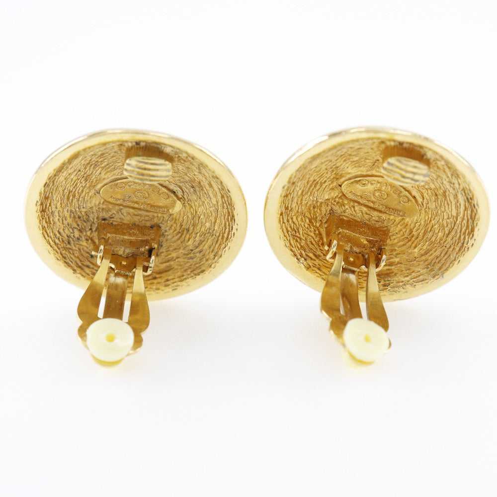 CHANEL Earring Plated Gold gold vintage Matrasse … - image 4