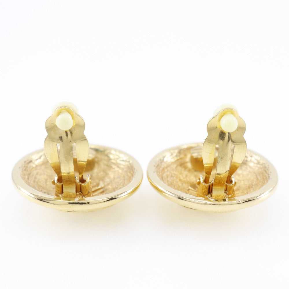 CHANEL Earring Plated Gold gold vintage Matrasse … - image 5