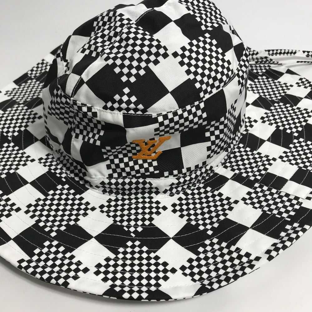 LOUIS VUITTON hat MP2965 Polyester / Cotton black… - image 1