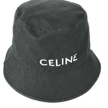 CELINE hat AU5B968P cotton black Hat Hat Bucket H… - image 1