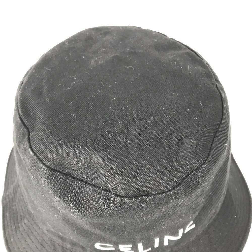 CELINE hat AU5B968P cotton black Hat Hat Bucket H… - image 2