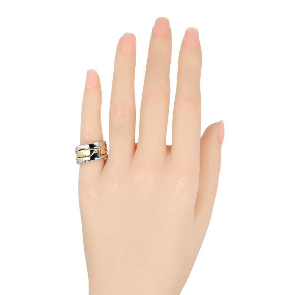 Georg Jensen Ring K18 Yellow Gold, K18 White Gold… - image 2