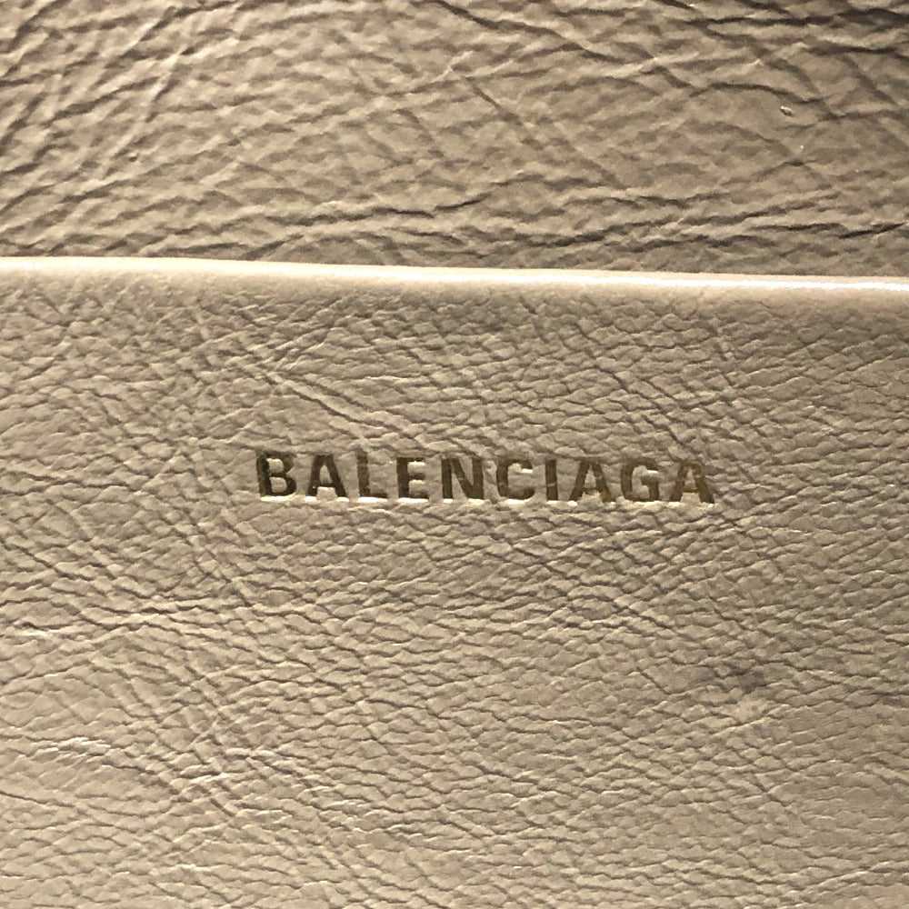 BALENCIAGA Clutch bag 644432 leather Brown logo E… - image 10