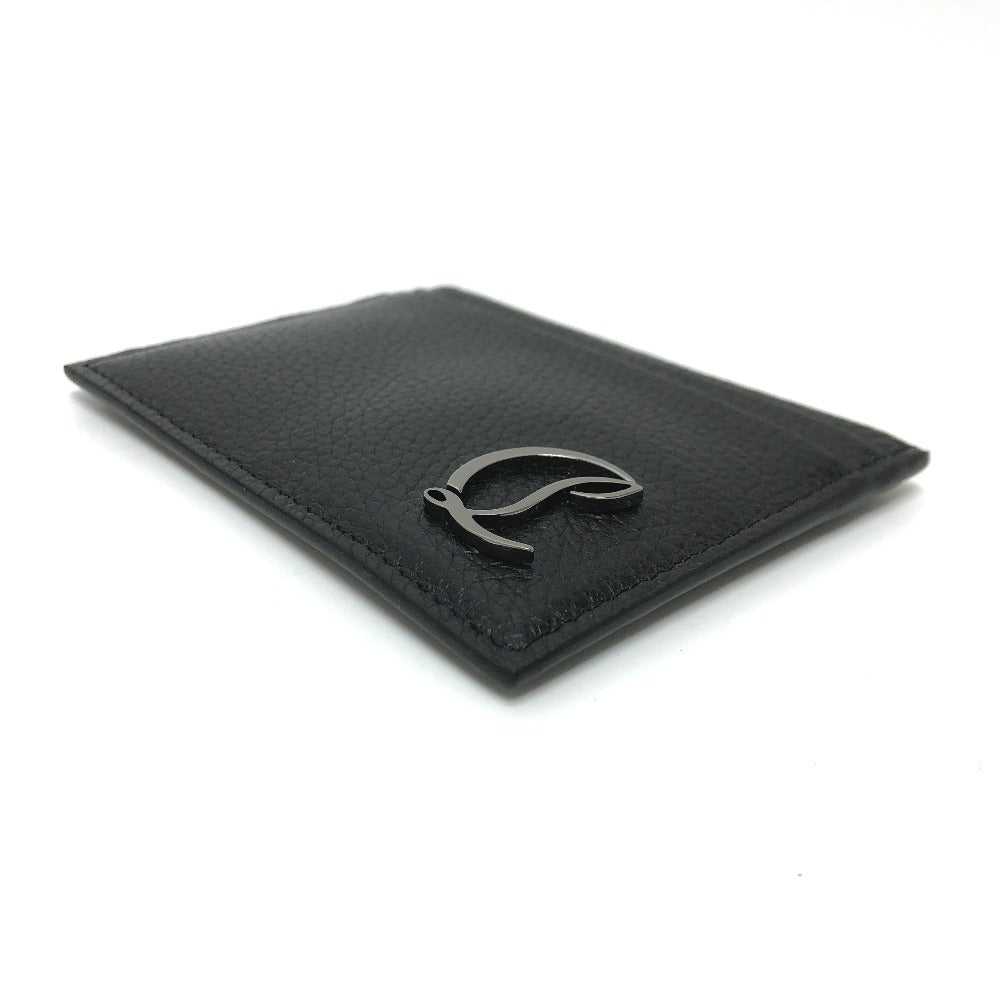 Christian Louboutin Card Case leather black logo … - image 3