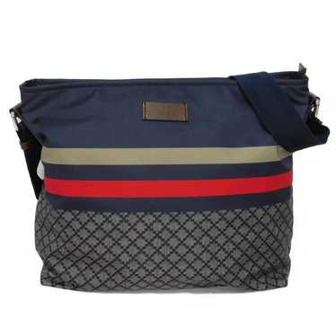 GUCCI Shoulder Bag 270410 F951N 8611 Nylon Navy x… - image 1