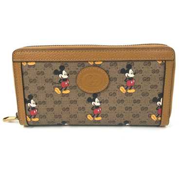 GUCCI Long Wallet Purse 602532 GG Supreme Canvas … - image 1