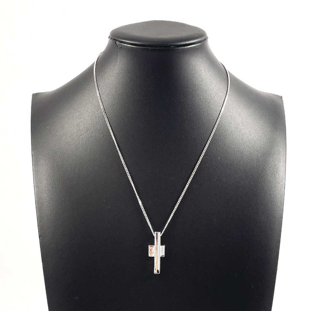 GUCCI Necklace Silver925 Silver cross - image 9