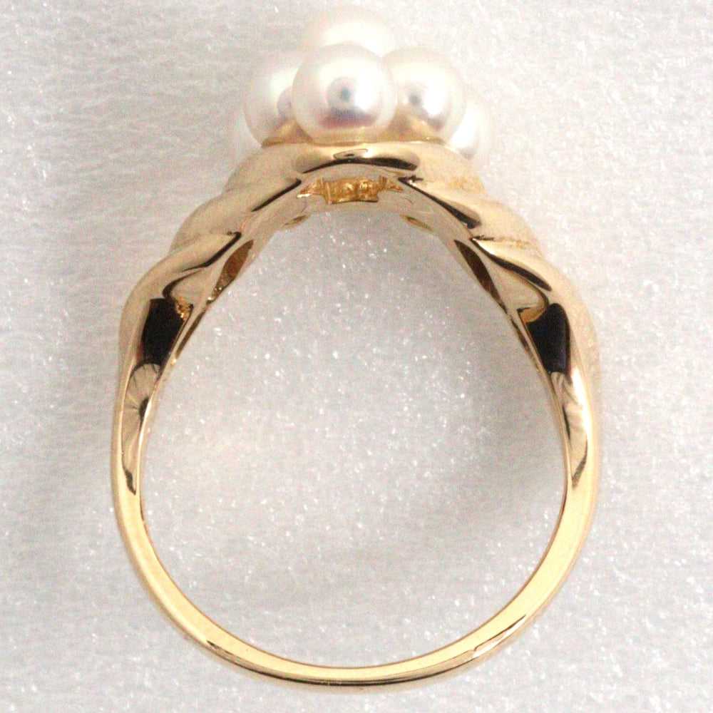 TASAKI Ring K18 Yellow Gold, Pearl gold Women Use… - image 3