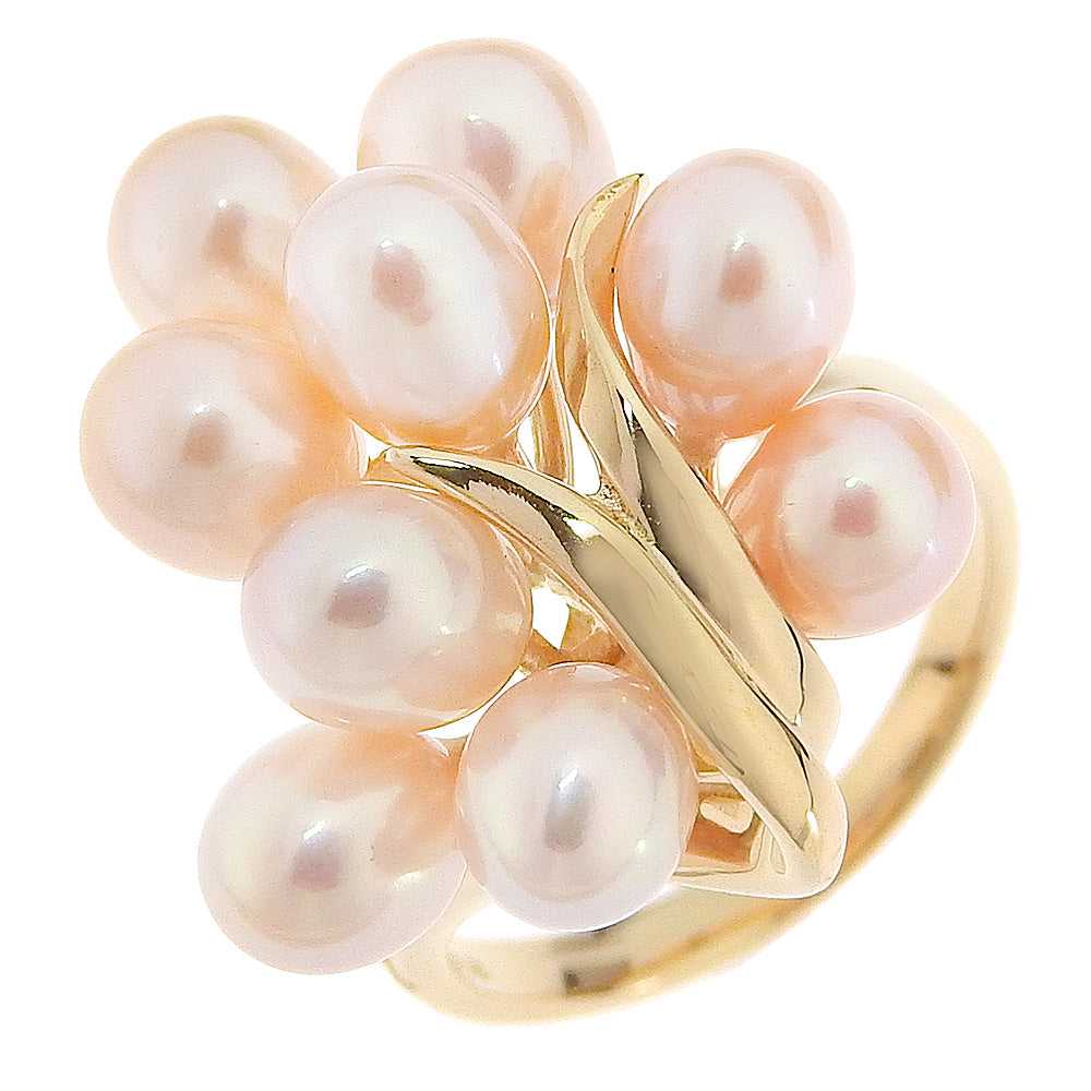 TASAKI Ring K18 Yellow Gold, Pearl gold Pearl Wom… - image 1