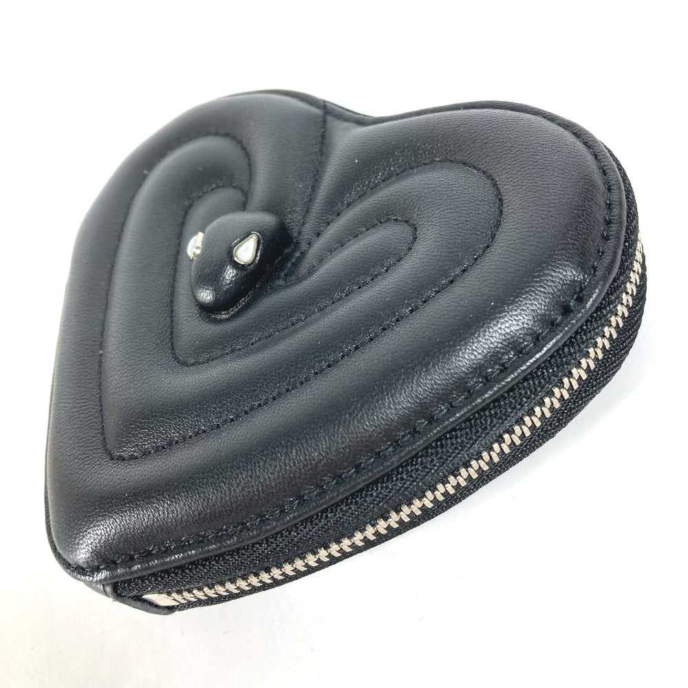 BVLGARI Coin case leather black AMBUSH Serpenti H… - image 2