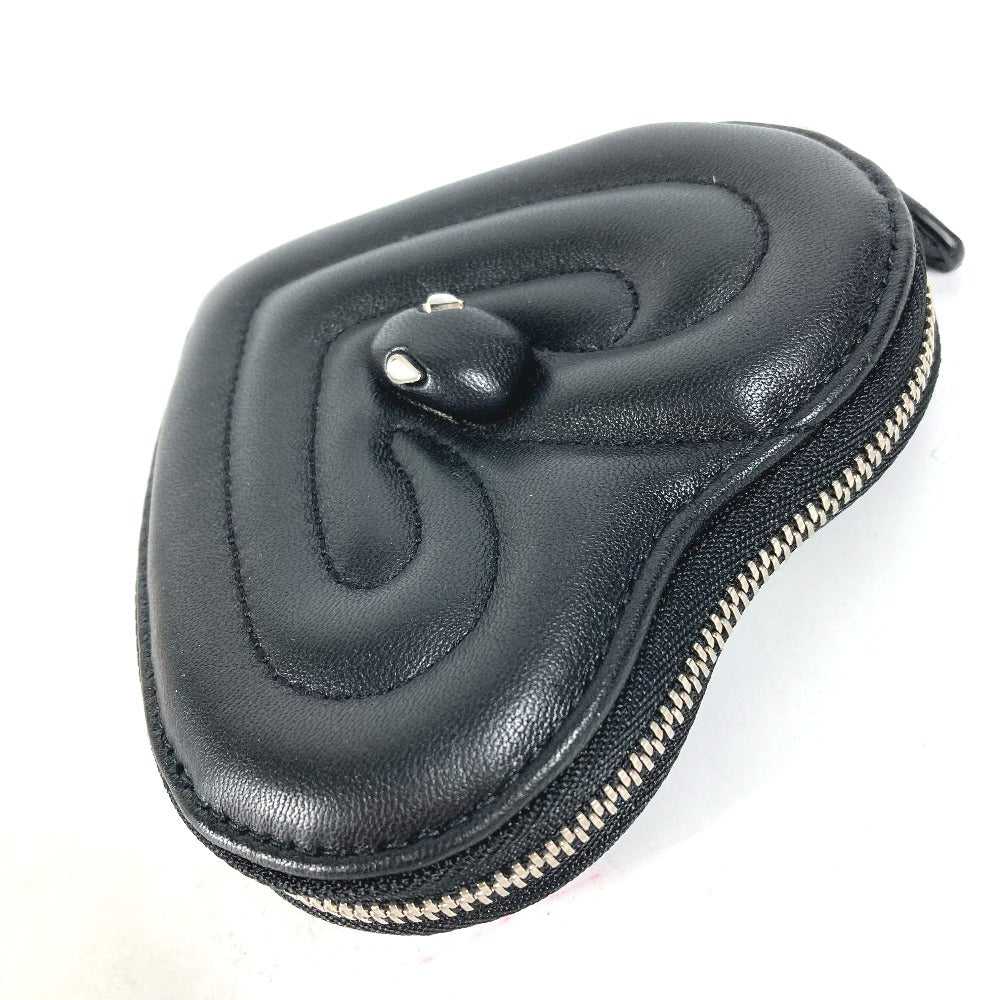 BVLGARI Coin case leather black AMBUSH Serpenti H… - image 3