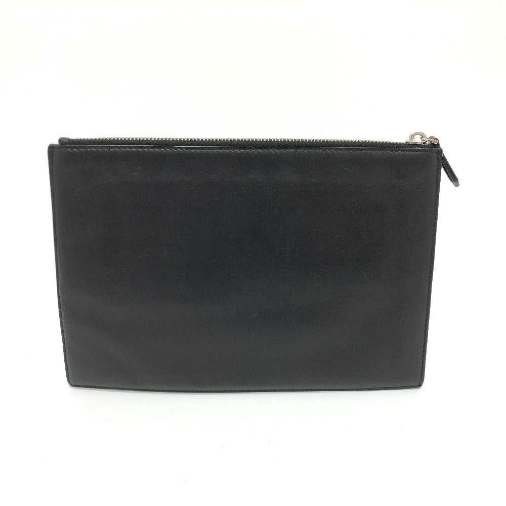 FENDI Clutch bag 7N0113 leather black logo Mini b… - image 2