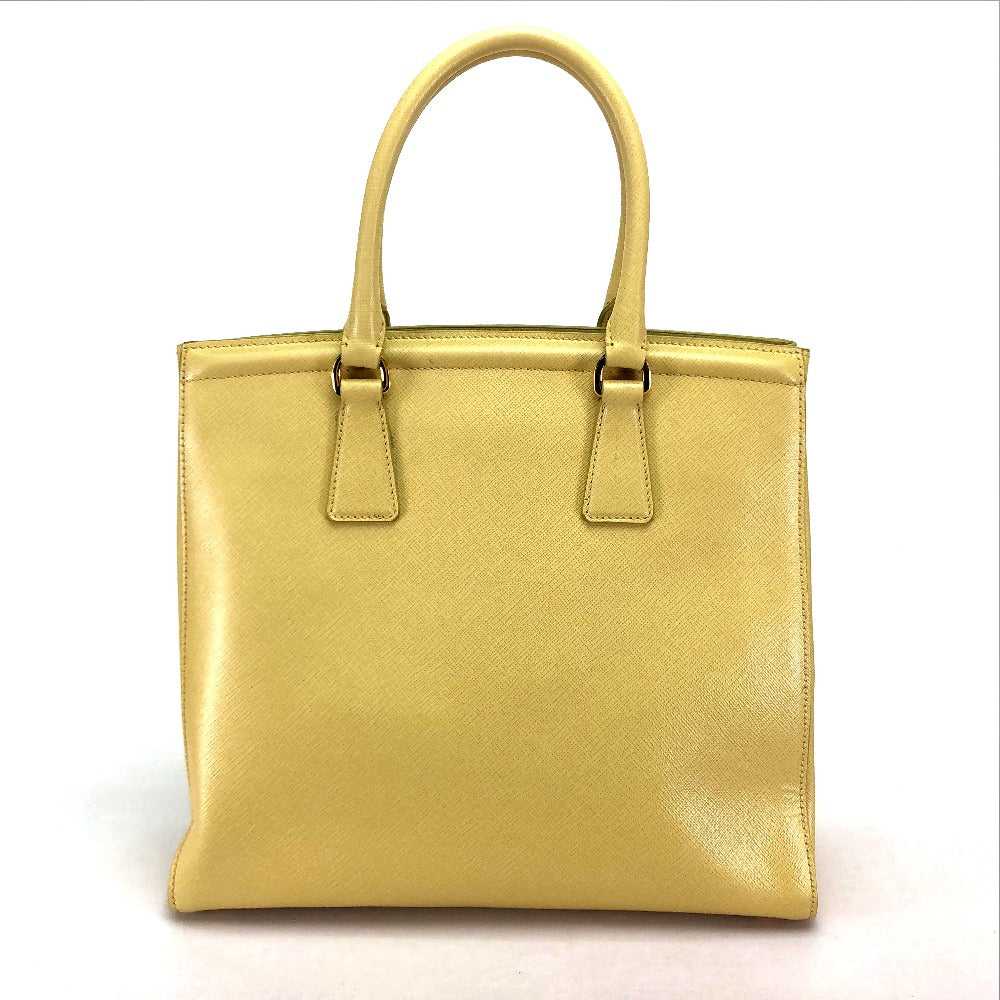 PRADA Handbag B2411M Safiano leather yellow Shoul… - image 2