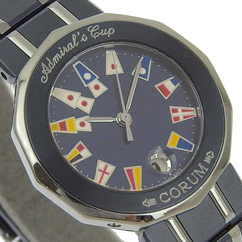 CORUM Watches Quartz 39.610.30 V050 Stainless Ste… - image 3