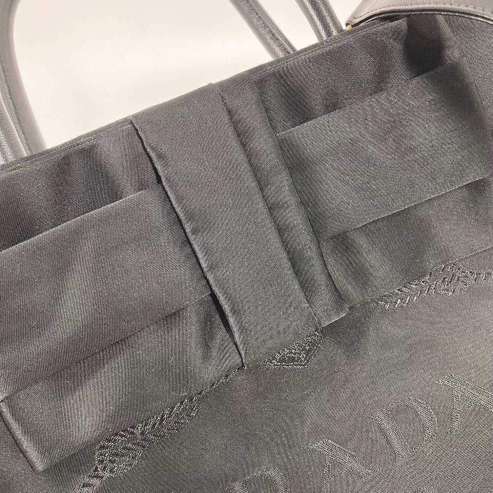 PRADA Tote Bag 1BG068 Nylon / leather black Trian… - image 11