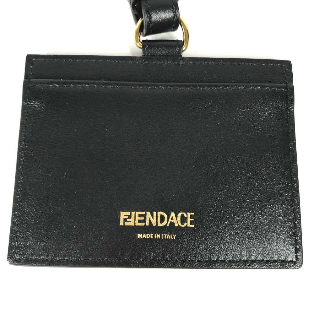 VERSACE Card Case leather black FENDI collaborati… - image 7