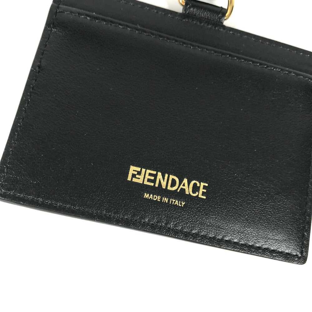 VERSACE Card Case leather black FENDI collaborati… - image 8