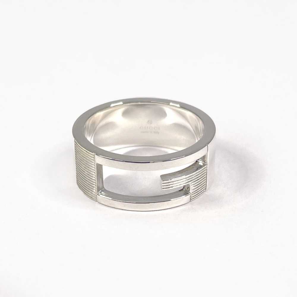 GUCCI Ring Silver925 Silver Branded Cutout G - image 1