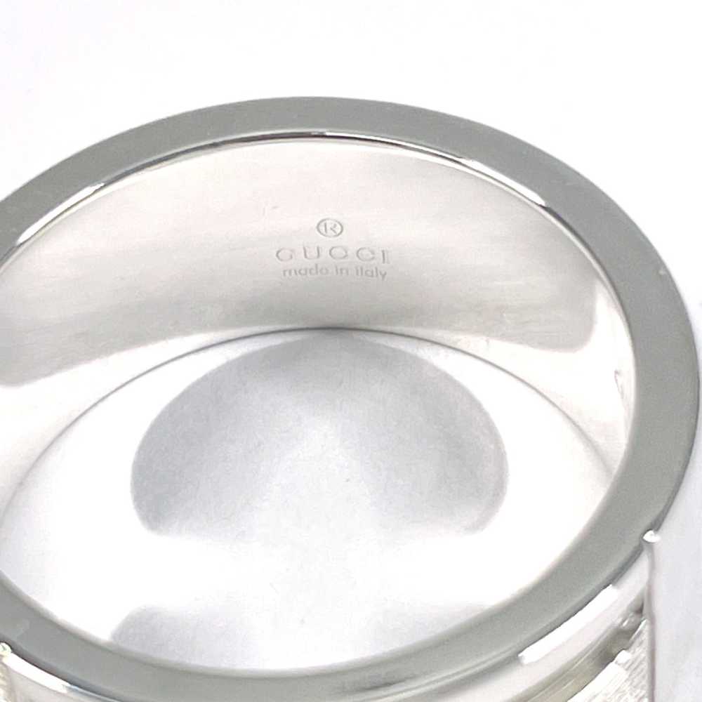 GUCCI Ring Silver925 Silver Branded Cutout G - image 4