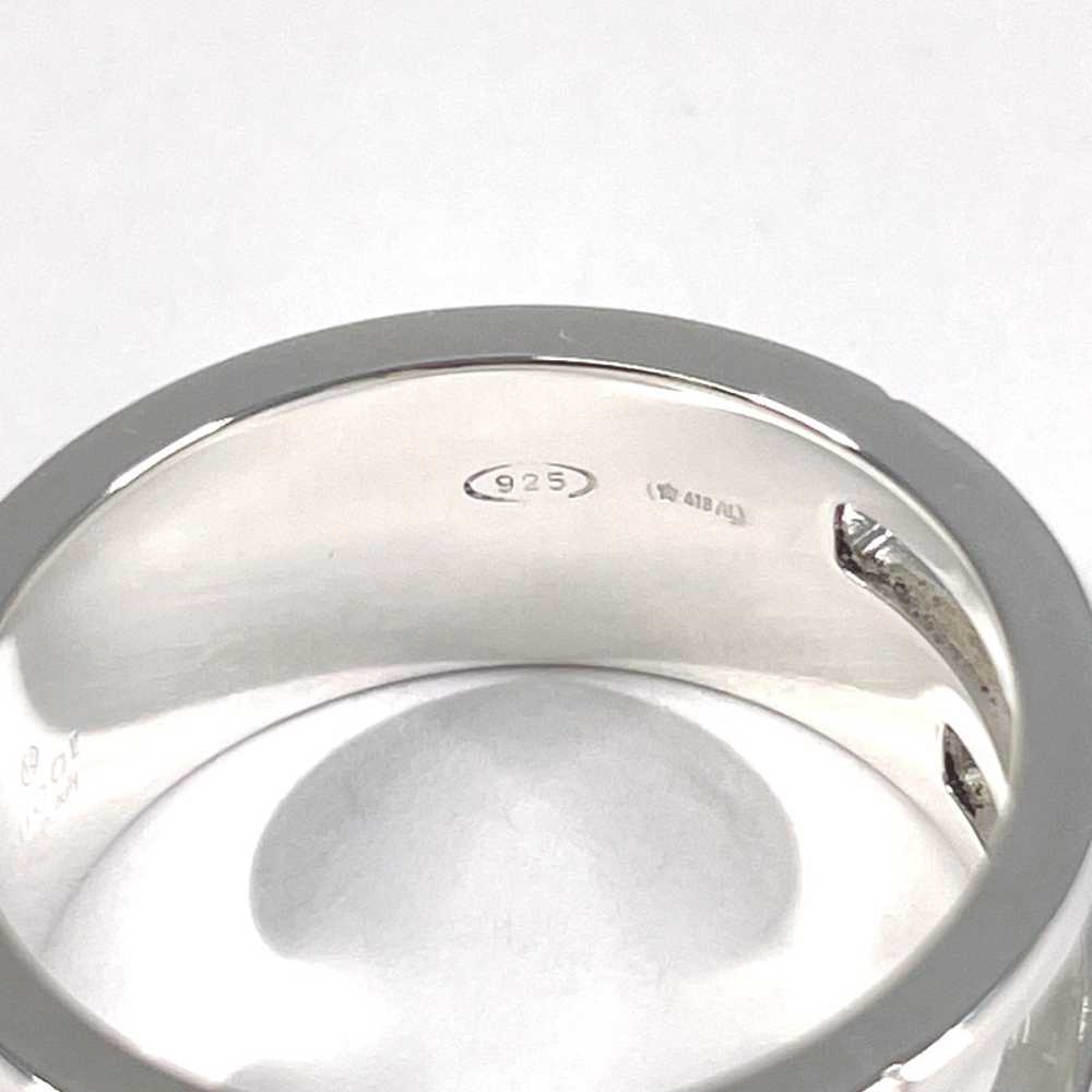 GUCCI Ring Silver925 Silver Branded Cutout G - image 6