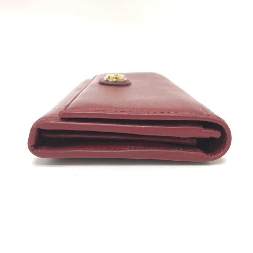 GUCCI Folded wallet 598531 leather Red Marina Int… - image 3