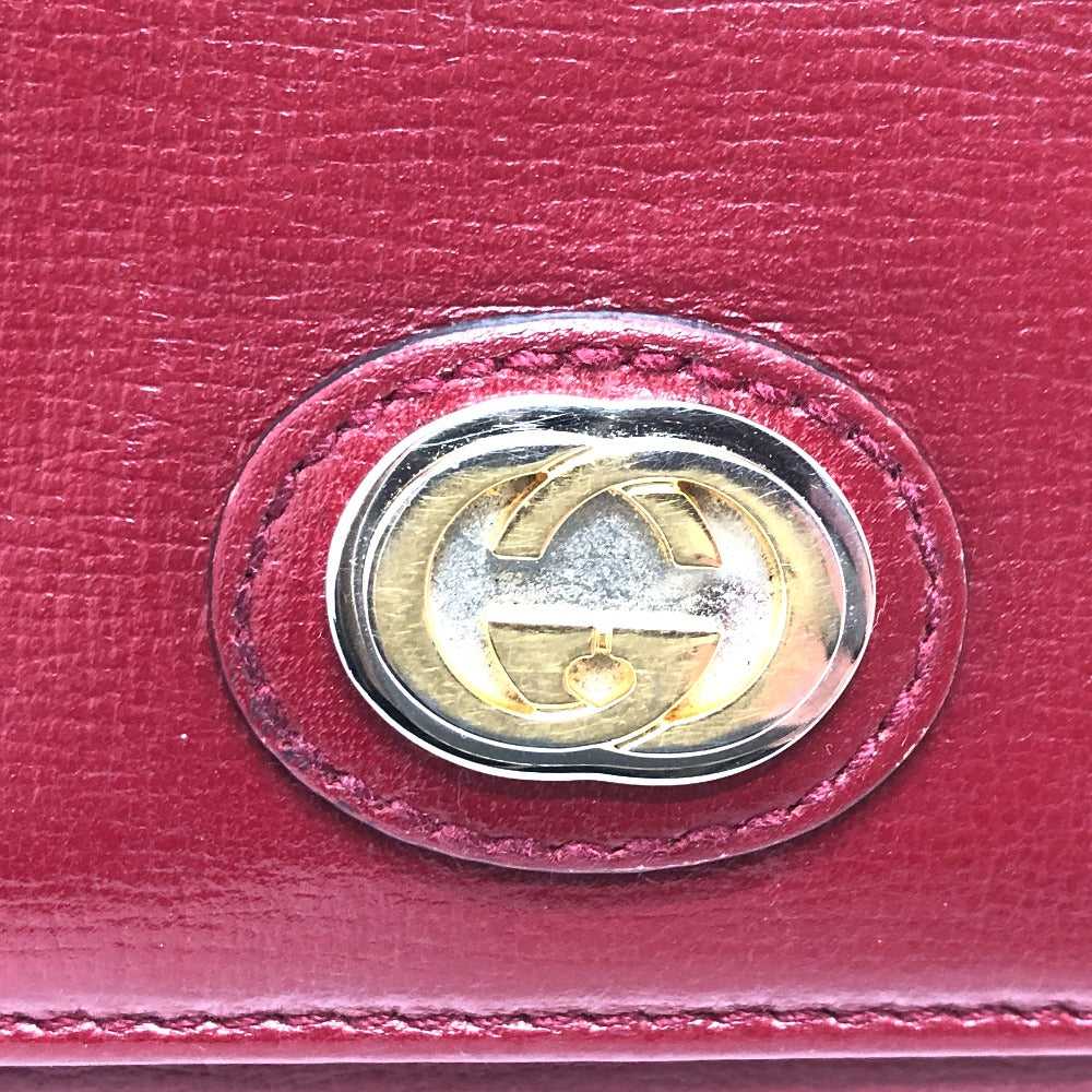 GUCCI Folded wallet 598531 leather Red Marina Int… - image 6