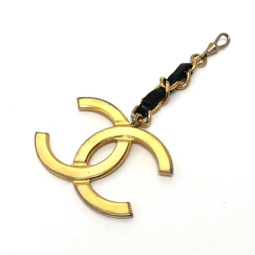 CHANEL charm Gold Plated gold Big COCO Mark Women… - image 1