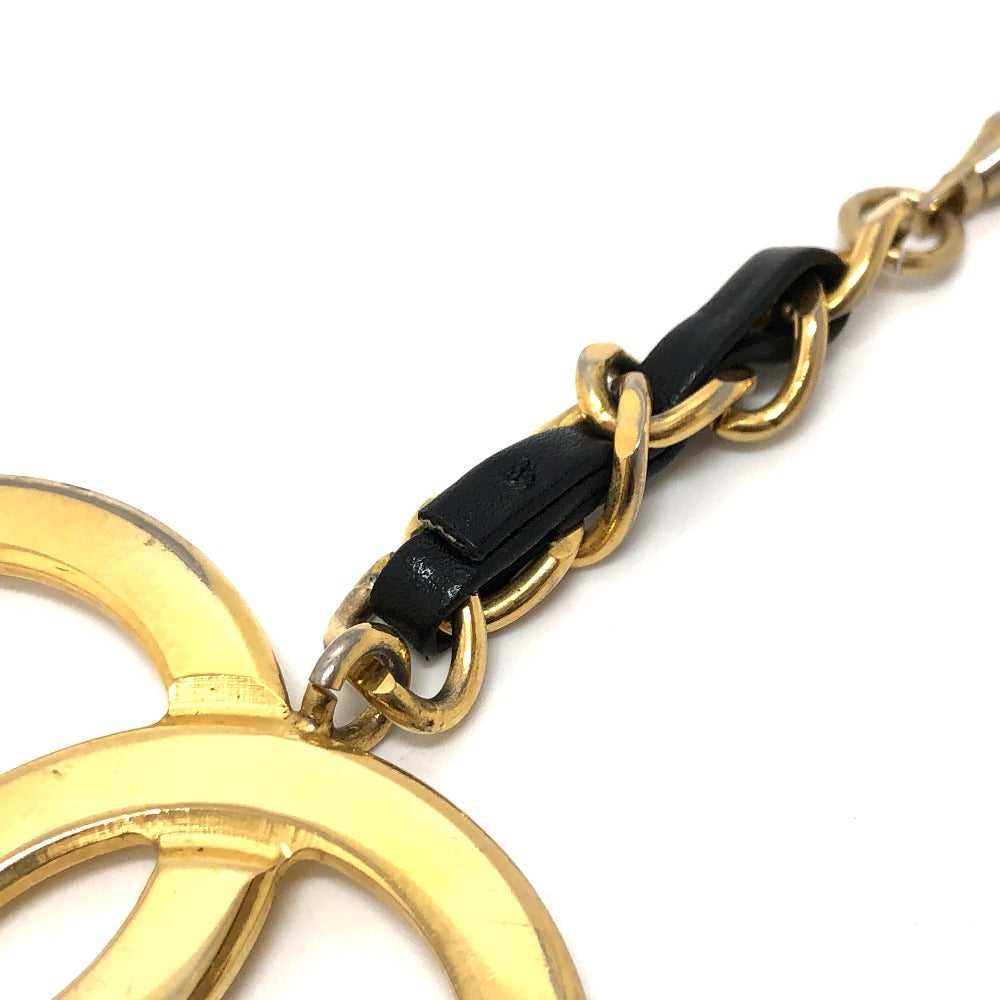 CHANEL charm Gold Plated gold Big COCO Mark Women… - image 4