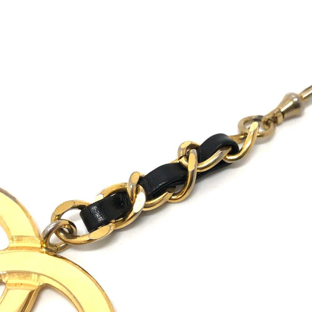 CHANEL charm Gold Plated gold Big COCO Mark Women… - image 7