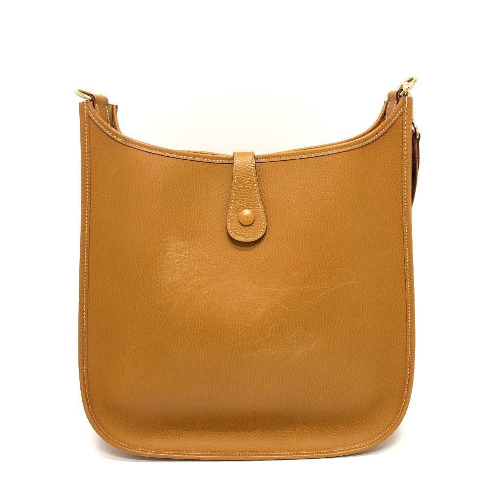 HERMES Shoulder Bag Ardenne gold Evelyn 1 GM Wome… - image 2