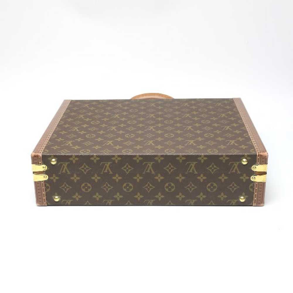 LOUIS VUITTON trunk M53012 Monogram canvas Brown … - image 4