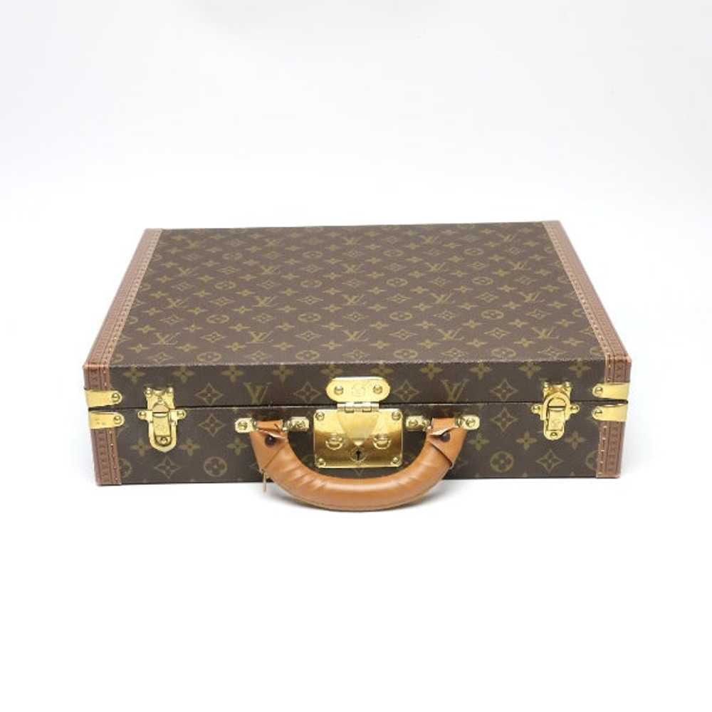 LOUIS VUITTON trunk M53012 Monogram canvas Brown … - image 5