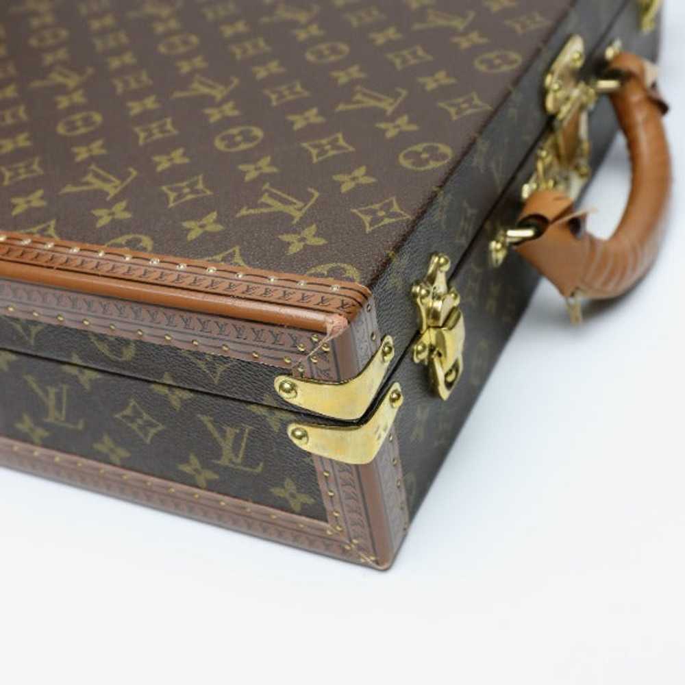 LOUIS VUITTON trunk M53012 Monogram canvas Brown … - image 7