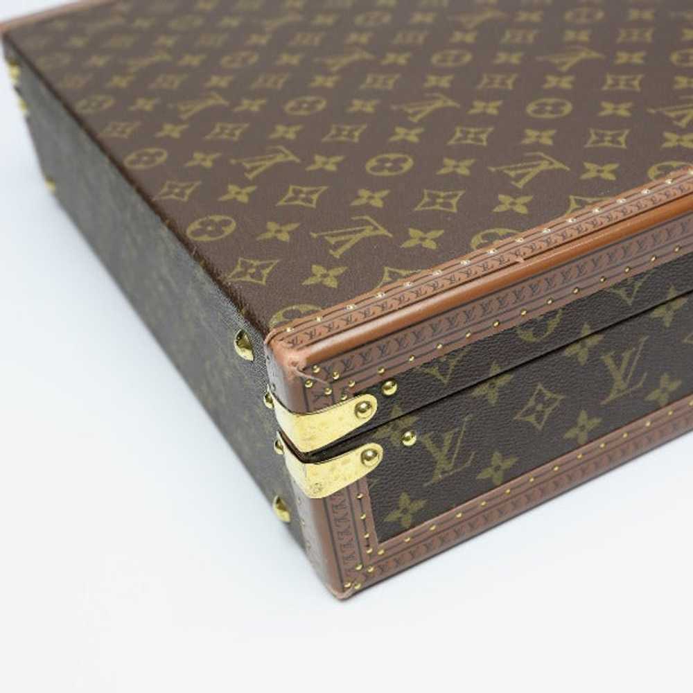 LOUIS VUITTON trunk M53012 Monogram canvas Brown … - image 8