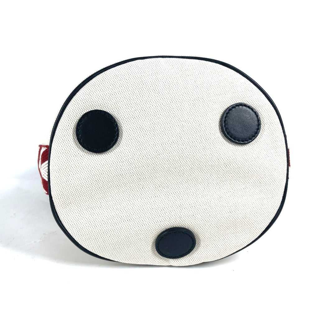 BALLY Shoulder Bag 6232568 canvas white Bucket BR… - image 7