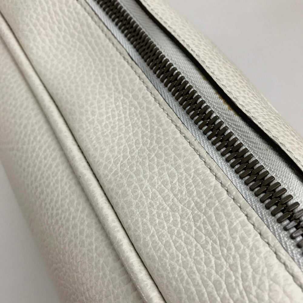 GUCCI Shoulder Bag 523589 leather white Logo prin… - image 7