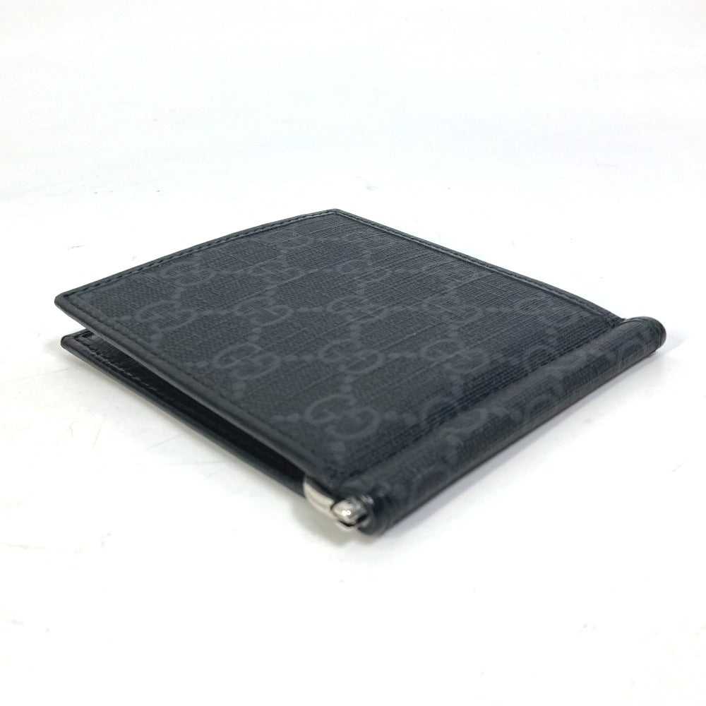 GUCCI Folded wallet 700686 GG Supreme Canvas blac… - image 4