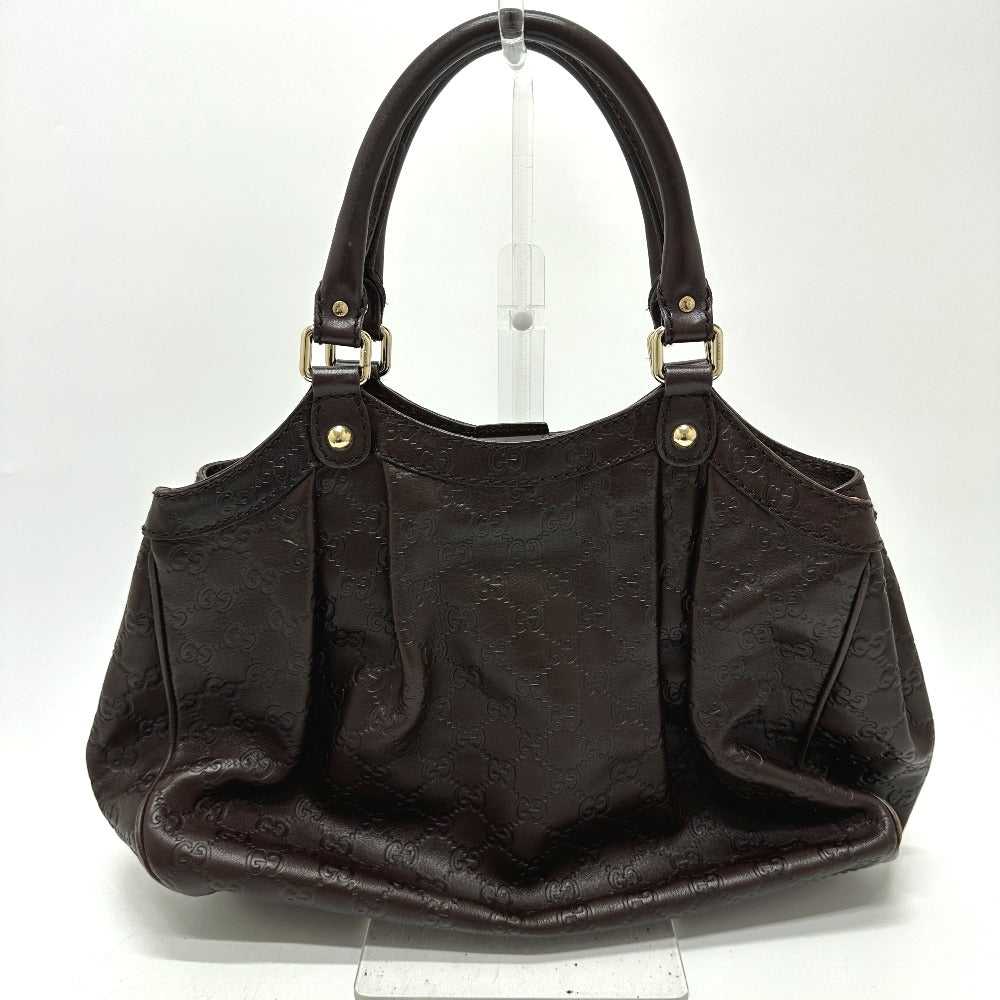 GUCCI Tote Bag 211944 leather Brown GG Sukey Wome… - image 2