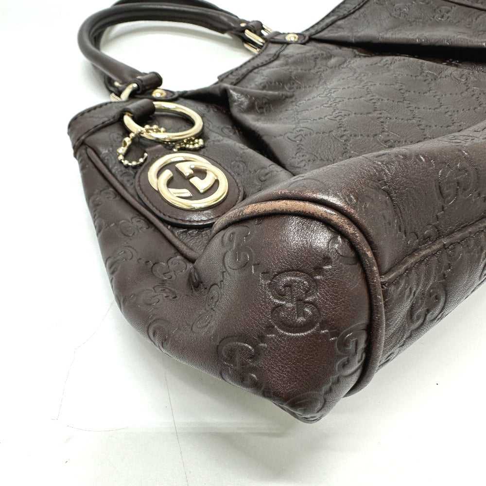 GUCCI Tote Bag 211944 leather Brown GG Sukey Wome… - image 5