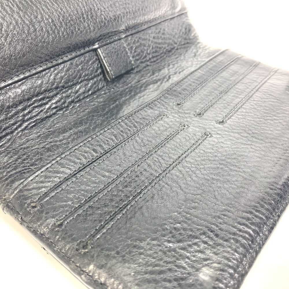 CHROME HEARTS Trifold wallet leather black WAVE4 … - image 2