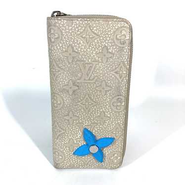 LOUIS VUITTON Long Wallet Purse M81573 Taurillon … - image 1