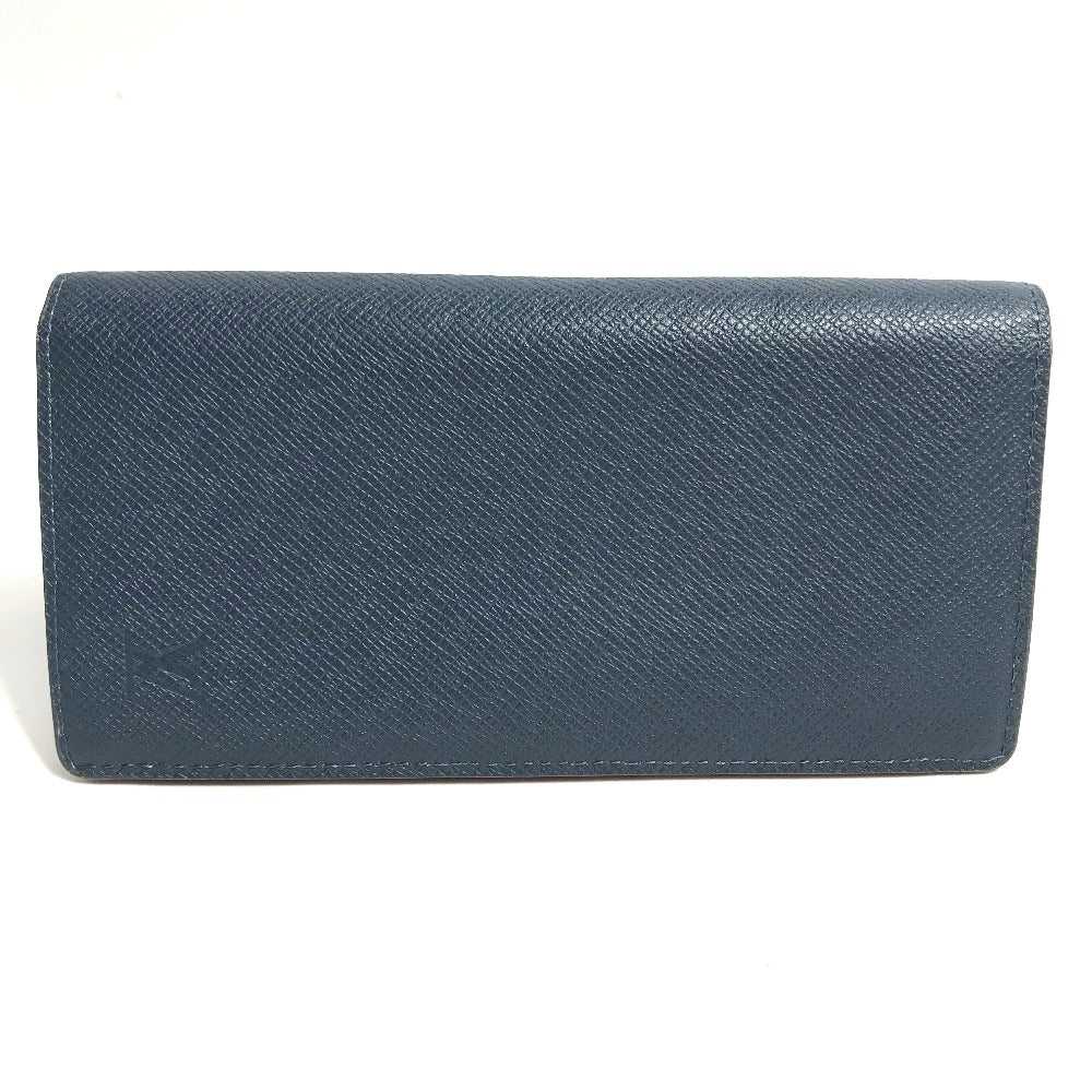 LOUIS VUITTON Long Wallet Purse M30662 Taiga Leat… - image 2