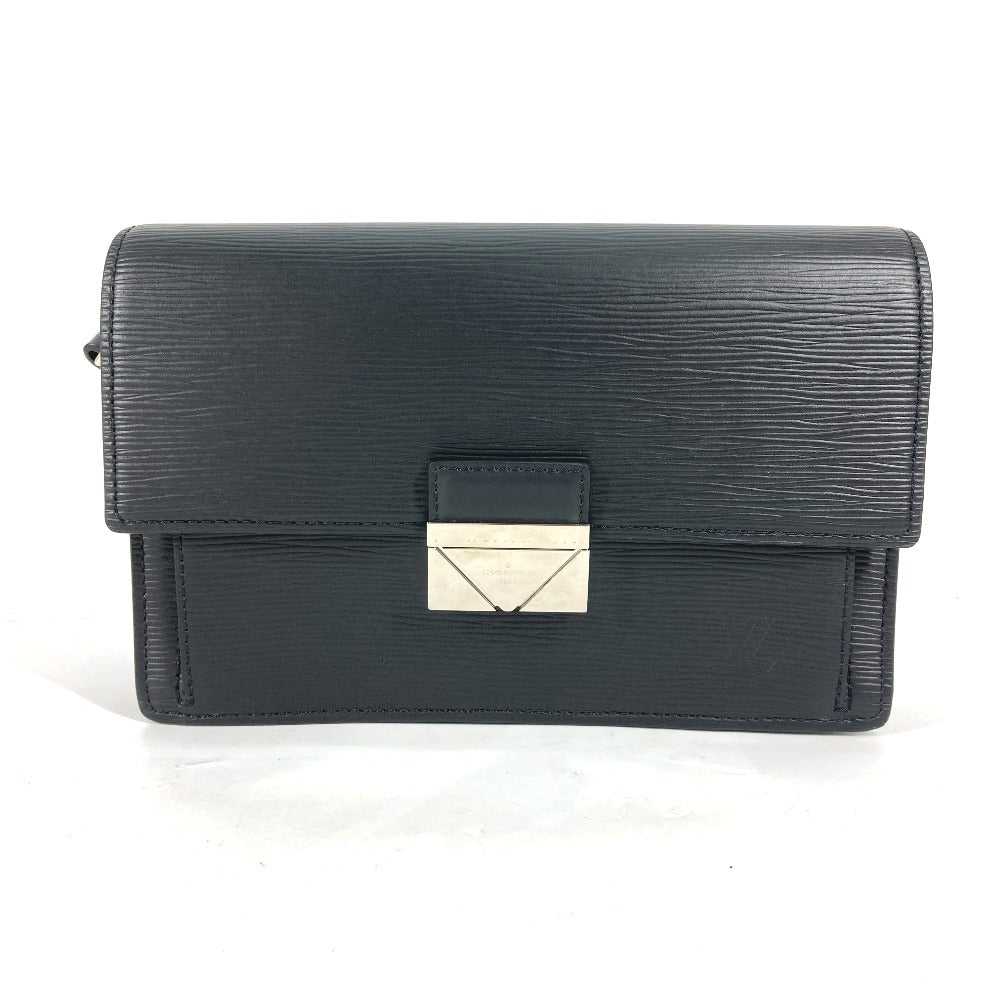 LOUIS VUITTON business bag M42742 Epi Leather bla… - image 1