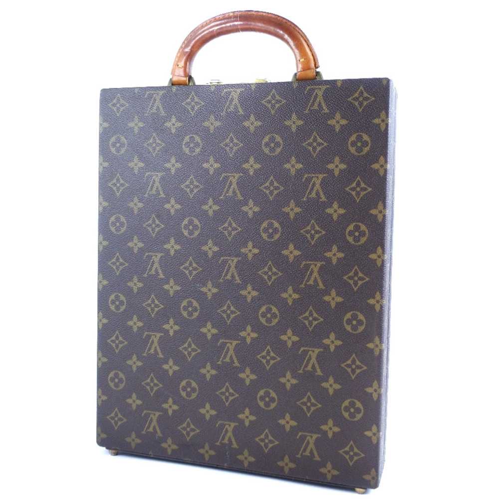 LOUIS VUITTON Business bag Monogram canvas Brown … - image 2