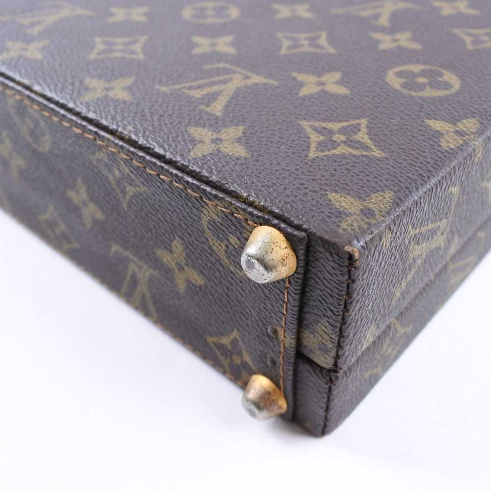 LOUIS VUITTON Business bag Monogram canvas Brown … - image 6