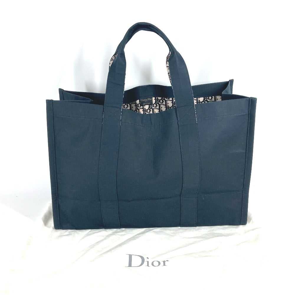 Dior Tote Bag Technically coated canvas Navy Obli… - image 11