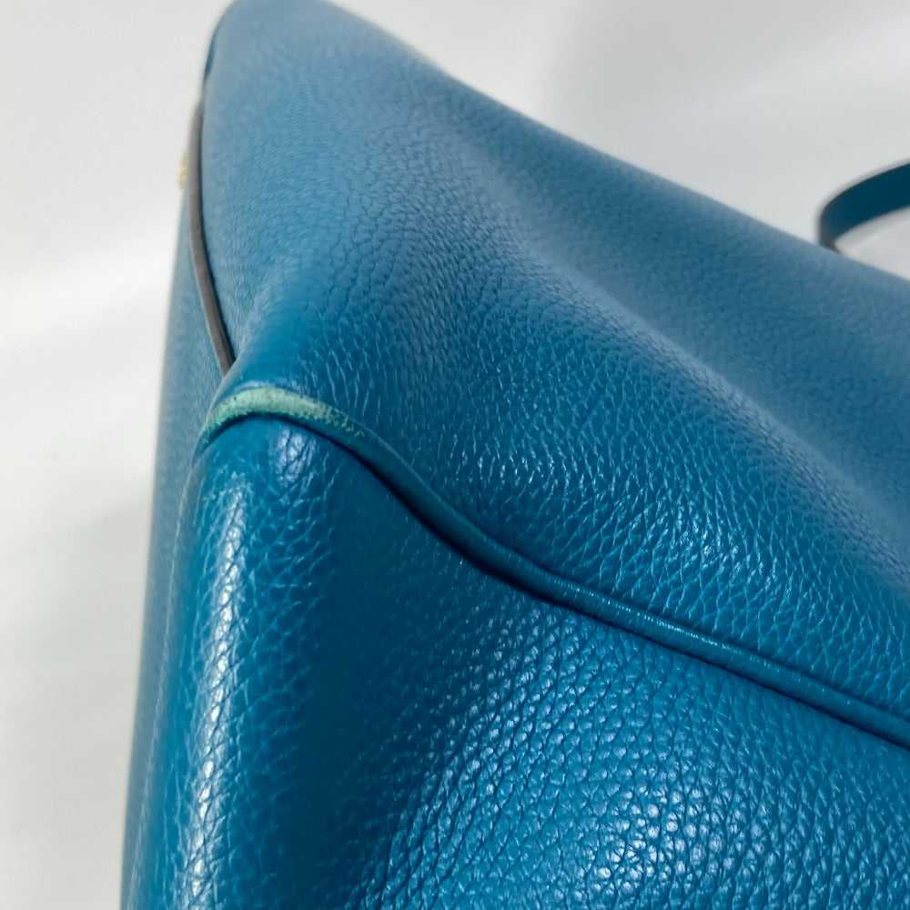 LOUIS VUITTON Shoulder Bag M55023 leather blue Ha… - image 8