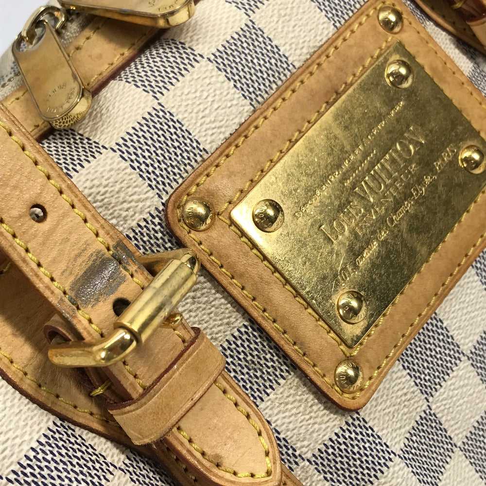 LOUIS VUITTON Handbag N52001 Damier Azur Canvas w… - image 10