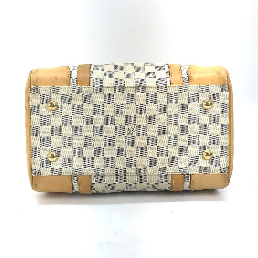 LOUIS VUITTON Handbag N52001 Damier Azur Canvas w… - image 4